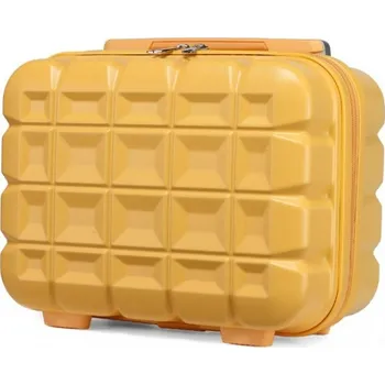 Kono K2292L Kosmetický kufřík 29cm Žlutá ABS