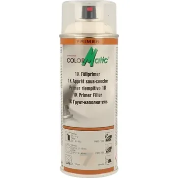 Barva ve spreji ColorMatic 1K Základ-plnič HG1 bílý ve spreji 400ml