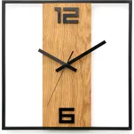Nástěnné hodiny Arabic Ramka 33 cm hnědé/černé