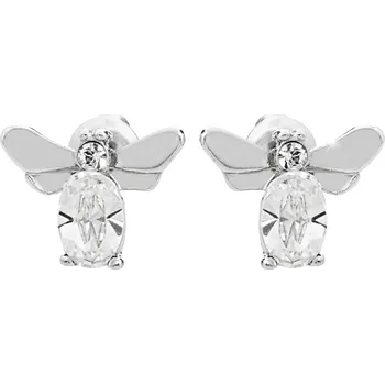 Náušnice JSB bijoux s.r.o. Náušnice puzety z bižuterní slitiny můra s krystaly Swarovski Crystal