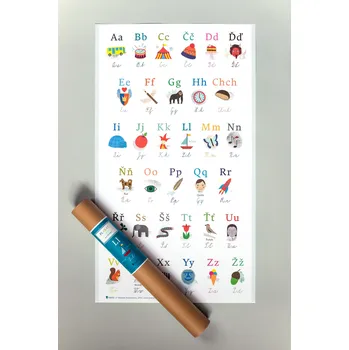 Plakát Plakát s českou abecedou | Poketo