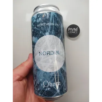 Pivo Obora Nordøl 13°/5,9% 0,5l