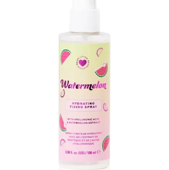 Make-up I Heart Revolution Watermelon Dewy Fixing Spray fixační sprej s hydratačním účinkem odstín Watermelon 100 ml