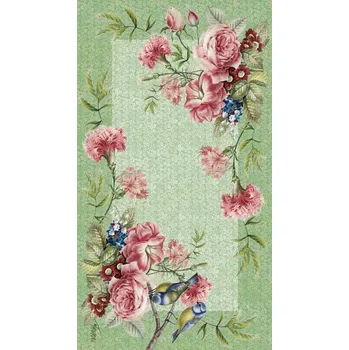 ubrus Bavlněný ubrus 100 x 58 cm - Sýkorky v zahradě