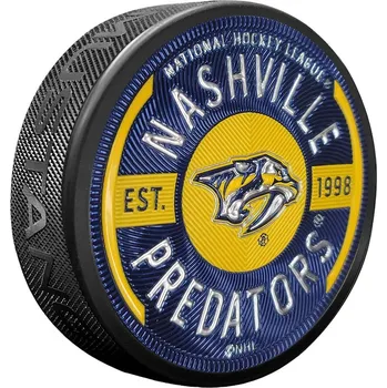 Puk Mustang Puk Nashville Predators NHL Gear Puck Design Trimflexx