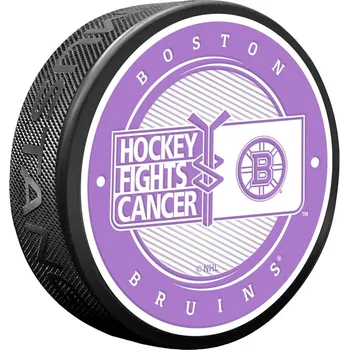 Puk Mustang Puk Boston Bruins NHL Hockey Fights Cancer