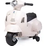 Dětská elektrická motorka Baby Mix Vespa bílá