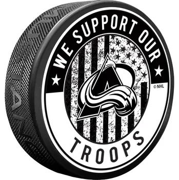 Puk Mustang Puk Colorado Avalanche NHL Military Appreciation