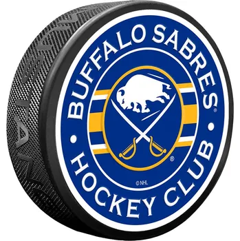 Puk Mustang Puk Buffalo Sabres NHL Stripe Design