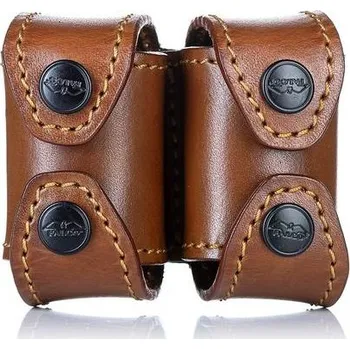 Pouzdro na mobilní telefon Nadčasové Opaskové Pouzdro Pro Dva Rychlonabíječe s Klopou