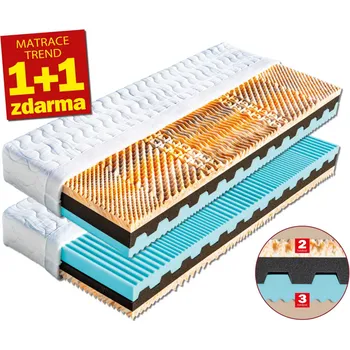 Matrace Dřevočal matrace Nina 1+1 Velikost: 200 x 80 cm úplet + sleva 5% po přihlášení