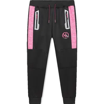 Softshellové tepláky ( zateplené) Kugo GK8655, vel. 158 růžové