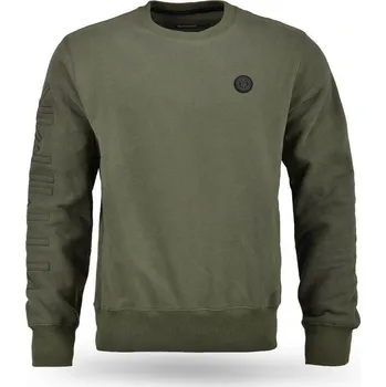 Pánská mikina Thor Steinar Menes Mikina bez Kapuce Olivová XL