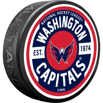 Puk Mustang Puk Washington Capitals NHL Gear Textured Puck