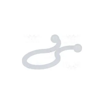 kabelová chránička Kabelové sponky 16,2mm polyamid přírodní UL94V-2