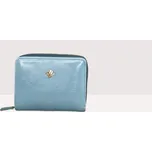 MINI ZIP CON PATTA WHALE LESKLÁ KOŽENÁ PENĚŽENKA ANNA VIRGILI