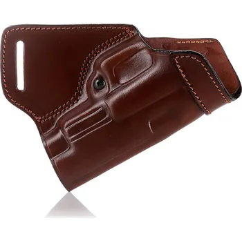 Pouzdro na mobilní telefon Kožené opaskové pouzdro pro nošení na křížech