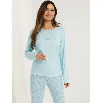 Dámské pyžamo Regina dámské pyžamo 708 s dlouhým rukávem