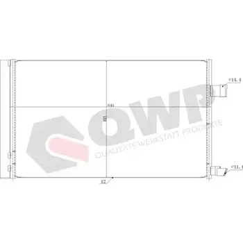 Výparník klimatizace QWP Kondenzátor klimatizace QWP WAC501