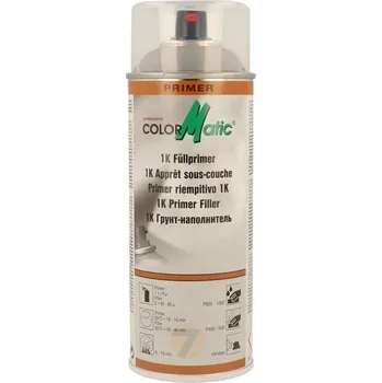 Barva ve spreji ColorMatic 1K Základ-plnič HG4 šedý ve spreji 400ml