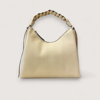 Kabelka BOHEME MEDIUM GRANA DOUBLE KOŽENÁ KABELKA COCCINELLE BETULLA/COGNAC AW25