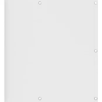 Stínicí technika Balkónová zástěna bílá 90 x 500 cm oxfordská látka