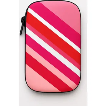 Dárkový potravinový koš MB Pouzdro pro mobil a MP3 s reproduktorem MB-13, červeno-růžové