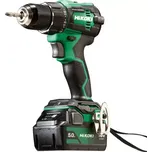 HIKOKI DV18DEWFZ aku příklepová vrtačka 18V/2*5Ah, 70Nm, nabíječka, kufr
