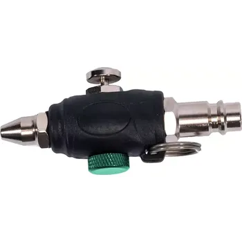 Dílna HT25110 Mini vzduchová ofukovací pistole s tlačítkem 1/4" - 6,3 bar HONITON