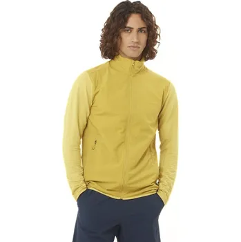 Pánská mikina Salomon Essential Lightwarm Hybrid M LC2447200 - cress green M