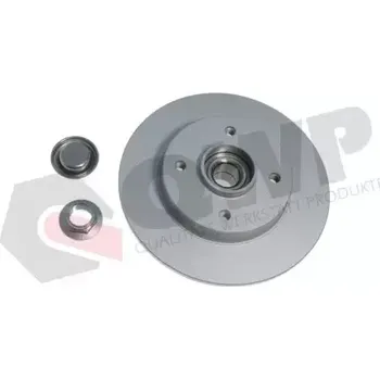 Brzdový kotouč QWP Brzdový kotouč s ložiskem - 249 mm QWP WBD664C