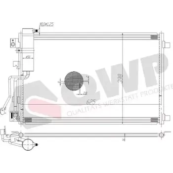Výparník klimatizace QWP Kondenzátor klimatizace QWP WAC533