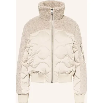 Marc O'polo Dámská Péřová Bunda Ze Směsi Materiálů, krémová, 32