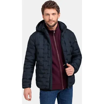 Pánská prošívaná bunda VOLCANO J-SINTOR Barva: Tmavě modrá, Velikost: XL