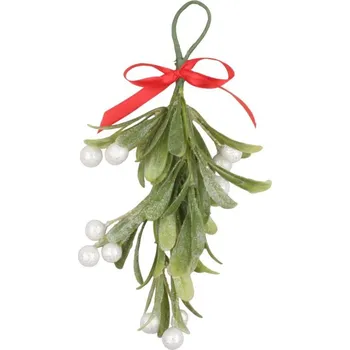 Vánoce Anděl Větvička jmelí 20 cm