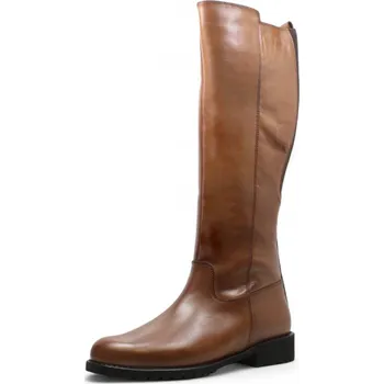 Dámské kozačky DÁMSKÉ KOZAČKY WILD 077-44551 HNĚDÁ Barva: HNĚDÁ, Velikost: 38