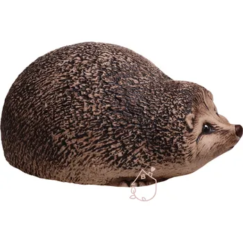 Zahradní dekorace ježek z keramiky keramický