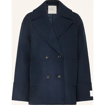 Calvin Klein Dámský Caban Kabát, tmavě modrá, 34