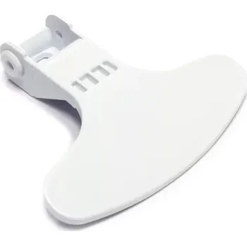  Beko Blomberg bílé dveřní madlo a rukojeť pro pračky - originální náhradní díl 2821580100 pro snadné a bezpečné otevírání