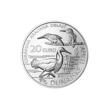 2025 - 20 € Chránená krajinná oblasť Dunajské luhy Ag b.k.