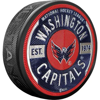Puk Mustang Puk Washington Capitals NHL Gear Puck Design Trimflexx