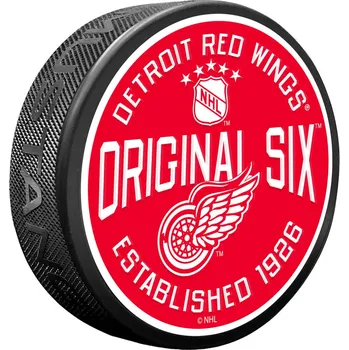 Puk Mustang Puk Detroit Red Wings NHL Original 6 Puck