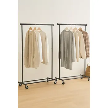 Věšák SONGMICS Sada 2 věšáků na oděvy na kolečkách pro vysoké zatížení