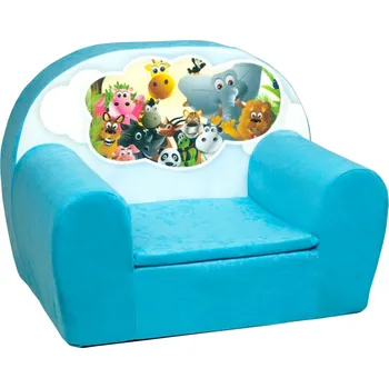 Fimex Dětské křesílko Afrika světle modré