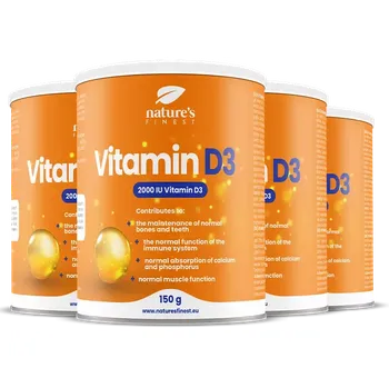 Vitamín D3 v prášku 3+1 ZDARMA