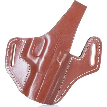 Příslušenství pro sportovní střelbu Kožené Univerzální OWB Pouzdro S Palcovou Pojistkou