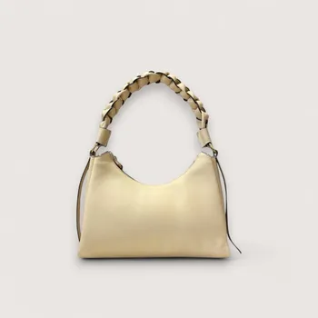 Kabelka BOHEME SMALL GRANA DOUBLE KOŽENÁ KABELKA COCCINELLE BETULLA/COGNAC AW25