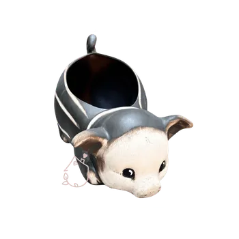 Květináč venkovní květináče prase keramický