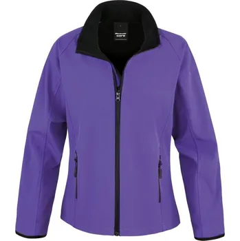 Pánská vesta Result Dámská 2-vrstvá softshellová bunda Printable R231F Barva: Fialová, Velikost: M