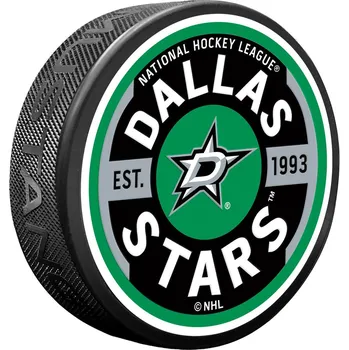 Puk Mustang Puk Dallas Stars NHL Gear Textured Puck